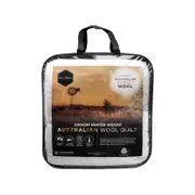 Ardor Queen Bed Australian Wool 500gsm Washable Quilt
