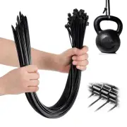 10 Inch Zip Ties (100 Pack), Heavy Duty Cable Ties with 150lbs Tensile Streng...