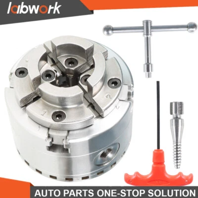 Labwork Lathe Chuck Self-Centering 4-Jaw Keyed 1" x 8TPI For the Lathes 2.75"