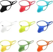 [iKingsky] Men's Sexy Pouch G-String Underwear Sexy Low Rise Bulge Thong Underwear