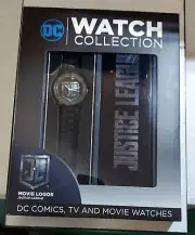 Eaglemoss DC Watch Collection Movie Logo JUSTICE LEAGUE MIB