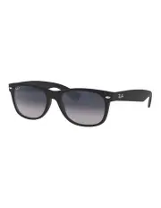 [Ray-Ban] New Wayfarer Matte Black RB2132F Polarised Sunglasses