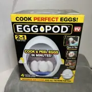 Egg Pod - Microwave Egg Cooker That Perfectly Cooks Eggs And Detaches The Shell