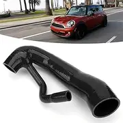 Automobile Intake Pipe for S R55 R56 R57 R58 R59 R60 1.6L N18 2011 Bis 2013,Engine Intake Pipe Car Air Intake Hose Filter C-Red Air Intake Duct Hose(A-Black)
