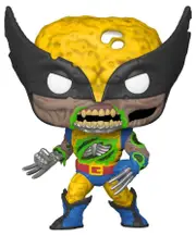 Pop! Funko 10cm Vinyl Figurine Marvel Zombies Wolverine #662 Collectable Toy 3y+