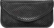 Key Fob Signal Blocker - Key Fob Cage Block Signal Anti-Theft Case | Key Fob Signal Isolation Bag Anti-Tracking Anti-Radiation Carbon Fiber Wallet for Women