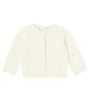 [Bonpoint] Bonpoint Baby Tibile wool and alpaca cardigan M 24 beige