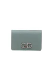 Ferragamo Gancini Credit Card Holder One size Gray