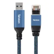 USB to Ethernet Cable, 50Ft USB3.0 A to RJ45 Cable,USB3.0 A to Gigabit Ethern...