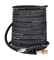 YAMATIC 3/8" Kink Resistant Pressure Washer Hose 100FT, Swivel 3/8" Quick Con...