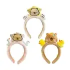Makeup Shower Hair Rings Elastic Women Headbands Animal Lovely Pattern Headwear