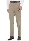 Ralph Lauren Men Ultraflex Relaxed Fit, Flat Front, Light Taupe Pants [36X34]