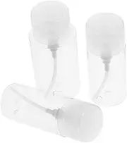 6 Pcs Bottled Esmalte Clean Skin Gel Polish Remover Kit Nail Wipes for Gel Polish Cup Gel Nails Nail Primer and Dehydrator Lash Remover Pump Accessories Jar Liquid Makeuo Plastic