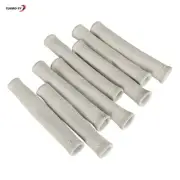 1200° SPARK PLUG WIRE BOOTS HEAT SHIELD PROTECTOR SLEEVE SBC BBC 350 X8 GRAY