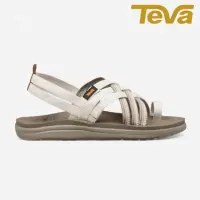 在飛比找momo購物網優惠-【TEVA】Voya Strappy 女 織帶涼鞋 白(TV