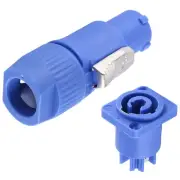 1 set PowerCON Type A NAC3FCA+NAC3MPA-1 Chassis Plug Panel Connector Y8T45549
