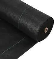 StarlightStroll Weed Barrier Fabric Heavy Duty 5.8oz 3FT x 300FT Black Landscape Fabric for Garden Ground Cover Weed Control