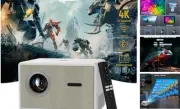 Projector with WiFi and Bluetooth｜3 Years Protection｜600ANSI Native 1080P/4K