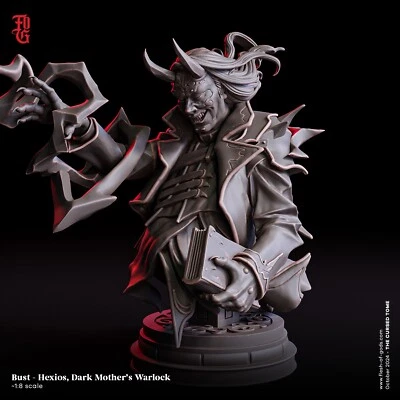 Bust - Hexios by Flesh of Gods | D&D | DnD | Print on Demand