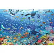 3000 Piece Ravensburger Colorful Underwater World Sealife Jigsaw Puzzle Pieces