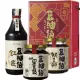 【豆油伯】家常醬料組(缸底醬油500ml+黑豆豉280g+辣豆瓣醬280g)