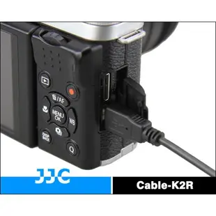 JJC相機連接線Cable-K2R,for Fujifilm X-M1/X-A1/XQ1/X-E2