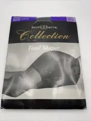Jaclyn Smith Womens Size C Pantyhose Stockings Total Shaper Navy