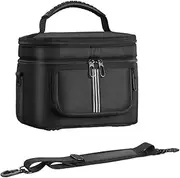 Carrying Case for Ef Ecoflow River 2 Portable Power Station Bag Storage Case Protective Case Waterproof Ashproof Anti-Drop Multiple Pockets with Shoulder Strap & Handle