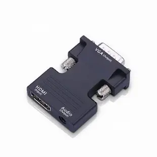 KYN轉接頭 HDMI母轉VGA公帶音頻 轉換器 HDMI轉VGA 電腦 電視 筆電 投影機 高清轉換器接頭 SX063
