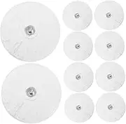 HEALEEP 10pcs Heavy Duty Suction Cup Hooks Clear Adhesive Suction Holders for Glass Fixtures Windows and Bathrooms Stylish Design with Strong Adhesion for Instant Setup