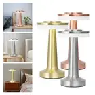Desktop Lamp Night Light Portable Dimmable Bedside Table Lamp for Restaurant