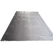 14 Ft Awning Vinyl Replacement Fabric Gray Fade Caravan Roll Out Awning 4.01m x 2.5m