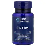 Life Extension, B12 Elite, 60 Vegetarian Lozenges (1,000 mcg per Lozenge)