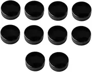 HANABASS Set of 10 Ice Hockey Made from Rubber for Novices Pros Suitable for Pond or Rink Use
