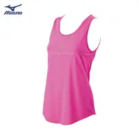 在飛比找蝦皮購物優惠-美津濃MIZUNO女款運動背心 螢光粉 健身背心