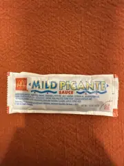 Vintage 1991 McDonald's Mild Picante Salsa Sauce Packet 0.5oz Condiment