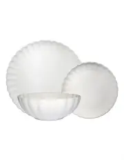 [Casa Domani] Solare Dinner Set Gift Boxed 12 Piece in Cream