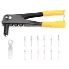 380pcs Heavy Duty Set Hand Riveter Set Blind Rivet Pliers Gun DIY Rivets