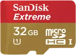 Sandisk 32GB Micro SD Extreme Memory Card