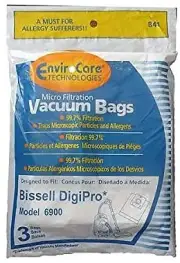 Replacement Part For Bissell Digi Pro Canister Micro Filtration Vacuum Bags 3Pk