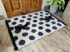 2X3 Ft Handmade Moroccan Bath Mat , Kitchen Mat , Table Mat, Soft Wool Door Mat
