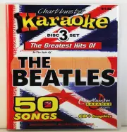 KARAOKE CD+G CHARTBUSTER THE BEATLES #5132 NEW IN SEALED CASE 3 CDS w/song list