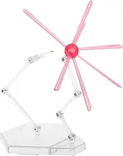 Sosoport 1 Set Model Action Base Display Stand DIY Assembly Support Rack for Figurines Dolls with Unique Effects for Immersive Scene Enhancement Compact Lightweight Design