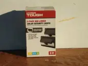 Hyper Tough Solar Security Lights 2 Pack 800 Lumen Motion Detection