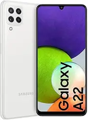 [Samsung] Galaxy A22 Dual-SIM 64GB + 4GB RAM (No CDMA | GSM Only) Factory Unlocked 4G/LTE Smartphone (White) - International Version