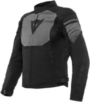 Dainese Air Fast Motorcycle Textile Jacket, black-grey, Size 58 for Men Black Grey