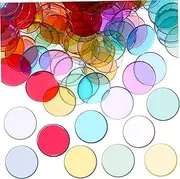 MUSISALY 500 Pcs Bingo Chips Versatile Game Markers for Bingo Counting Classroom Activities Multiple Colors
