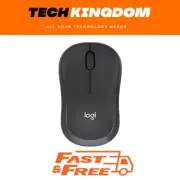 Logitech M240 Business Silent Mouse, Bluetooth/LogiBolt, Ambidextrous, Graphite,