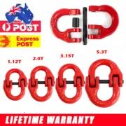 Qty2 6/8/10/13mm Grade 80 HammerLock Chain Connector Link 4X4 Joiner 4WD Coupler
