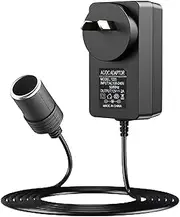 tunghey 12V 2A DC Converter Car Cigarette Lighter Socket Power Adapter (NOT for Vac-uum Cleaner Air Compressor Air Pump Inflator), AC 110V to DC 12V 2A 24W Power Supply Converter Transformer (1Pack)